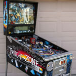 Collector Quality Twilight Zone Pinball Machine front