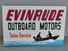 EVINRUDE OUTBOARD Sales and Service SIGN