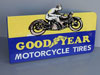 Goodyear Motorcycle Tires Sign