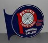 PETERS AMMUNITION Shooting Gallery Sign