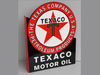 TEXACO RED STAR MOTOR OIL Sign