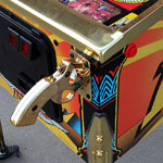 Collector Quality Indiana Jones Pinball Machine front