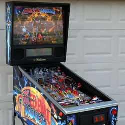 Collector Quality Medieval Madness Pinball Machine side