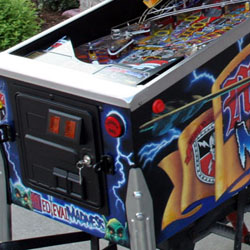 Collector Quality Medieval Madness Pinball Machine front
