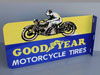 Goodyear Motorcycle Tires Flange Sign