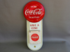 1955 Coca Cola In Bottles Calendar Sign