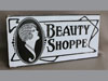 Beauty shop sign